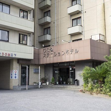 Hikone Station Hotel Bagian luar foto