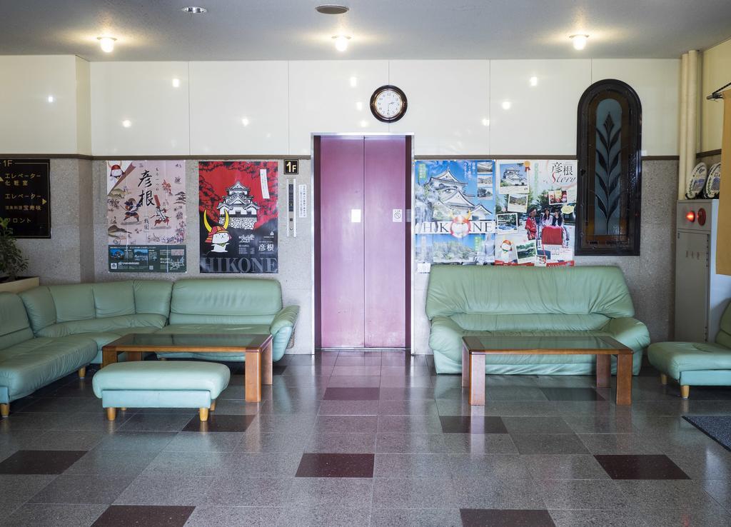 Hikone Station Hotel Bagian luar foto